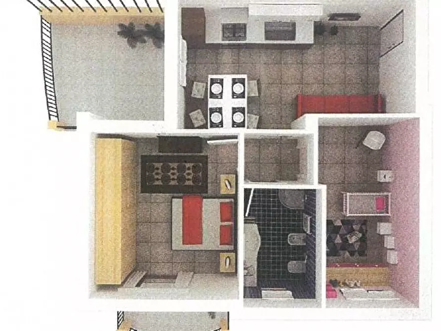 Immagine 12 di Appartamento in vendita  in C.da giardino a Colonnella