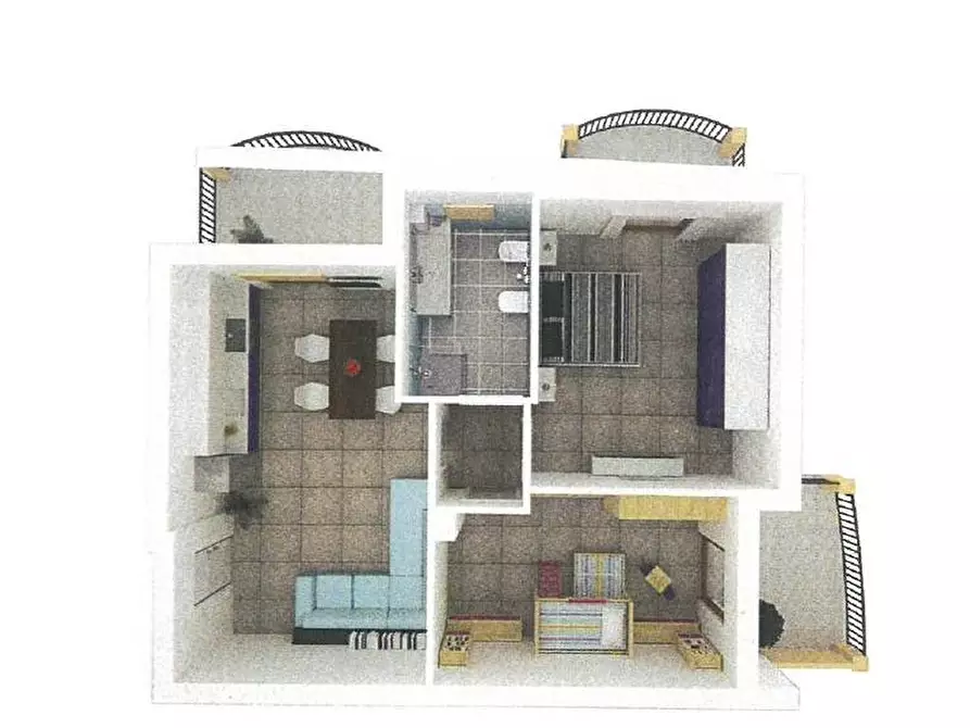 Immagine 16 di Appartamento in vendita  in C.da giardino a Colonnella