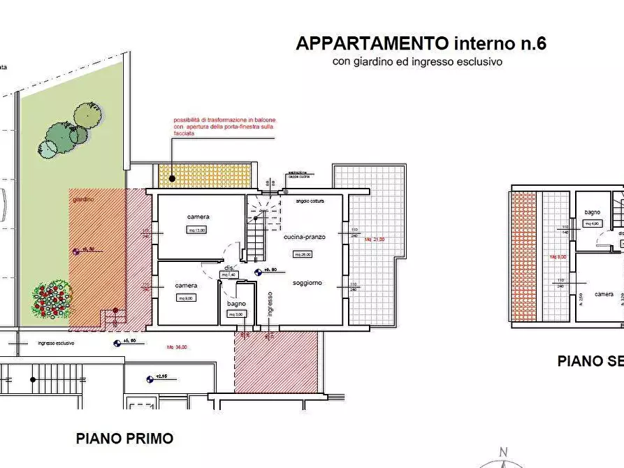 Immagine 26 di Casa bifamiliare in vendita  in Via Della Tartana a Acquaviva Picena