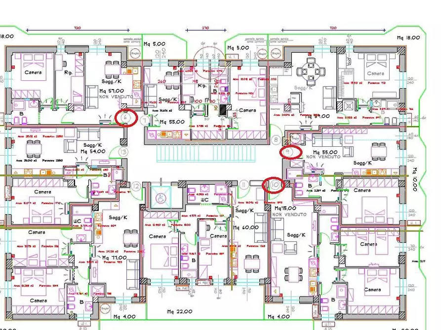 Immagine 2 di Appartamento in vendita  in Via Sallustio a San Benedetto Del Tronto