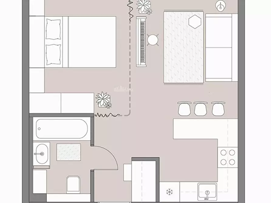 Immagine 7 di Box auto in vendita  in via umberto giordano a San Benedetto Del Tronto