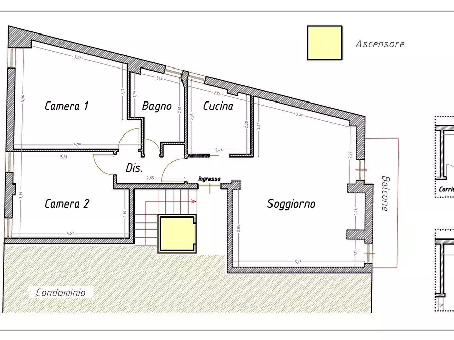 Immagine 30 di Appartamento in vendita  in corso vittorio emanuele a Ripatransone