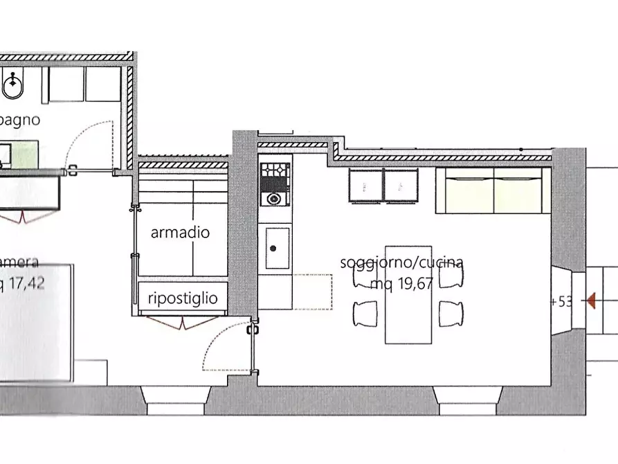 Immagine 15 di Appartamento in vendita  in val tiberina a San Benedetto Del Tronto