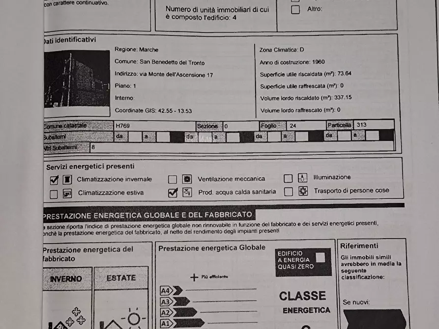 Immagine 23 di Appartamento in vendita  in via monte ascenzione a San Benedetto Del Tronto