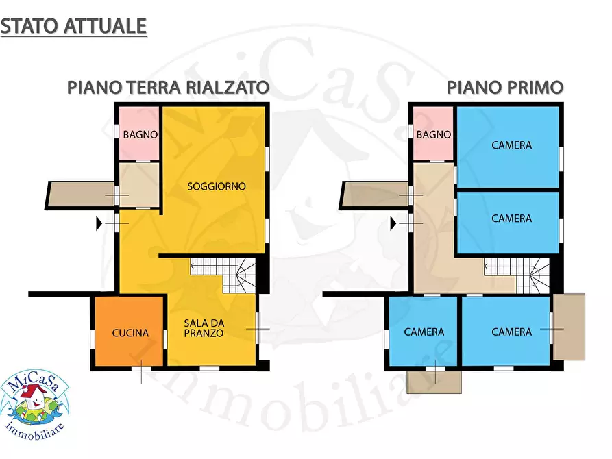 Immagine 3 di Casa bifamiliare in vendita  in Via Degli Allori a Pisa