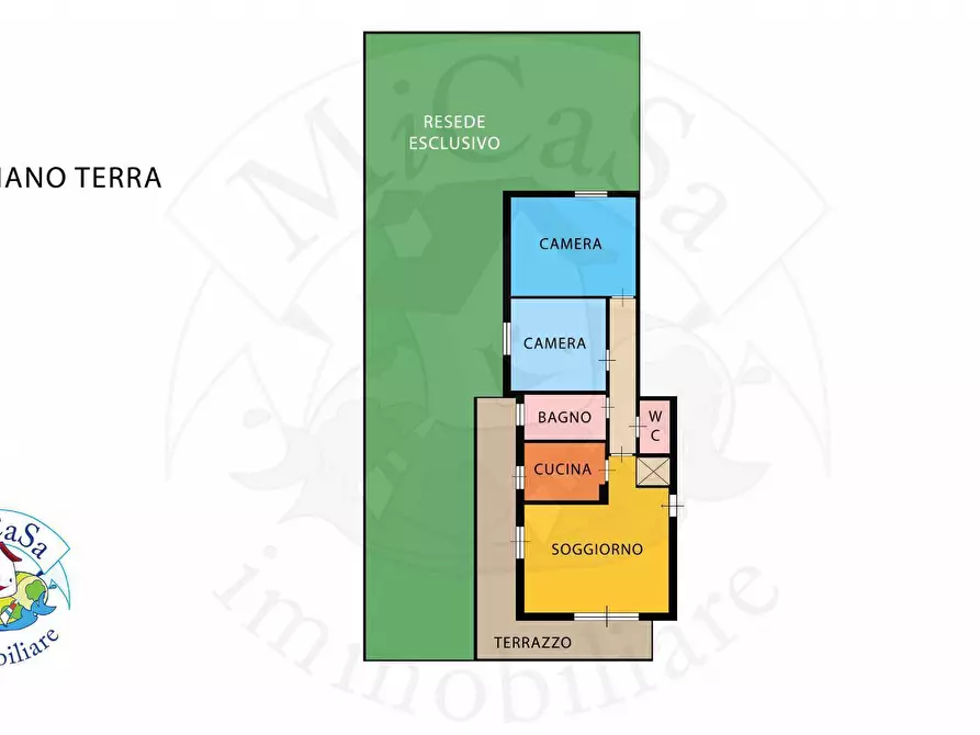 Immagine 4 di Appartamento in vendita  in via delle orchidee a Pisa