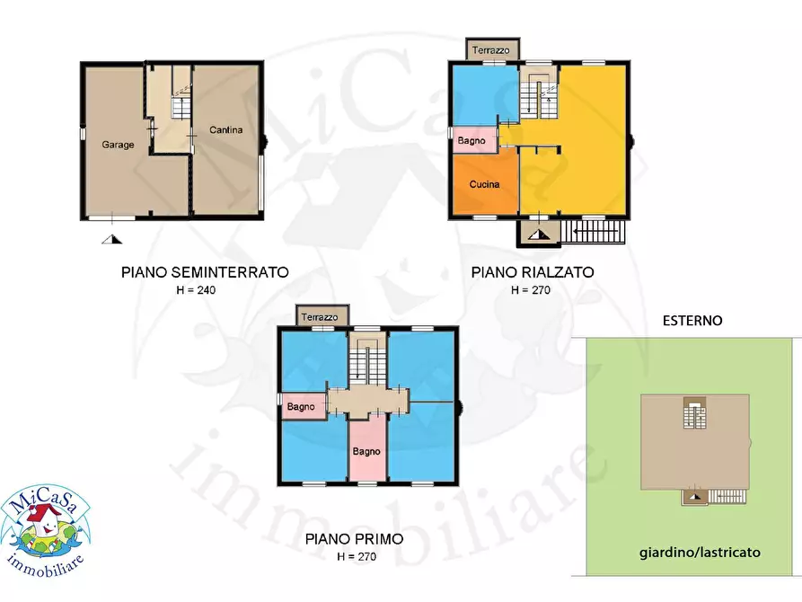 Immagine 2 di Villa in vendita  in Via Livornese a Pisa