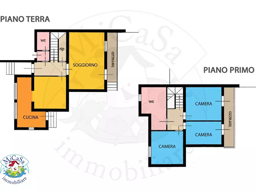 Immagine 3 di Casa bifamiliare in vendita  in Via Gambacorti a Vecchiano