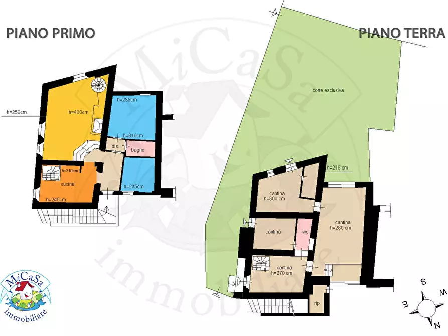 Immagine 5 di Casa bifamiliare in vendita  in Via del Pino a Collesalvetti
