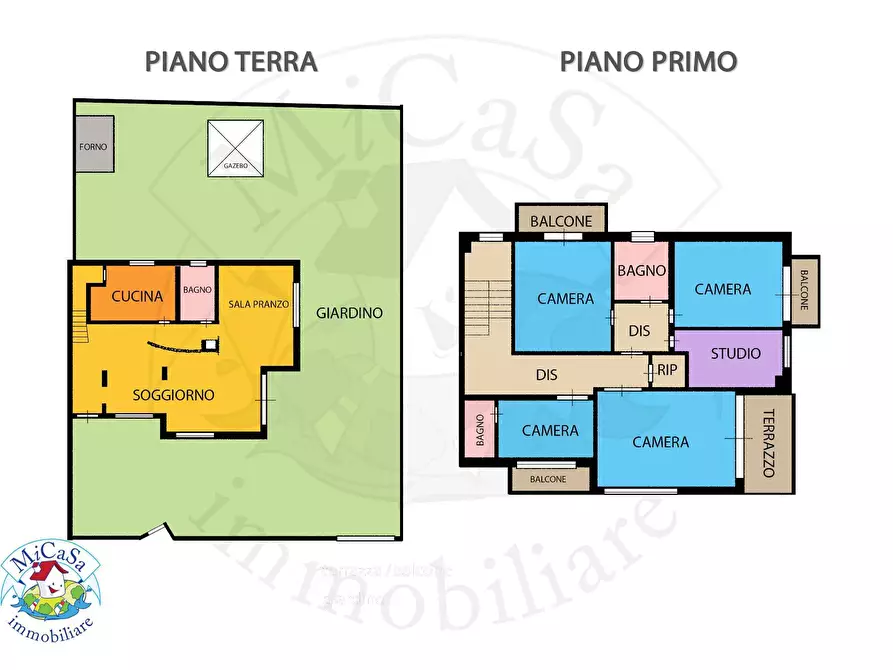 Immagine 1 di Casa bifamiliare in vendita  in Via Fiume a Viareggio