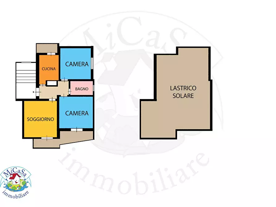 Immagine 2 di Attico in vendita  in Via Delle Agavi a Pisa