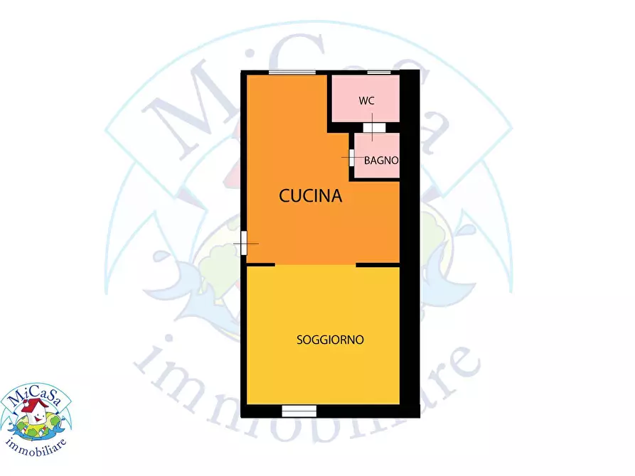 Immagine 3 di Appartamento in affitto  in via Garibaldi a Collesalvetti