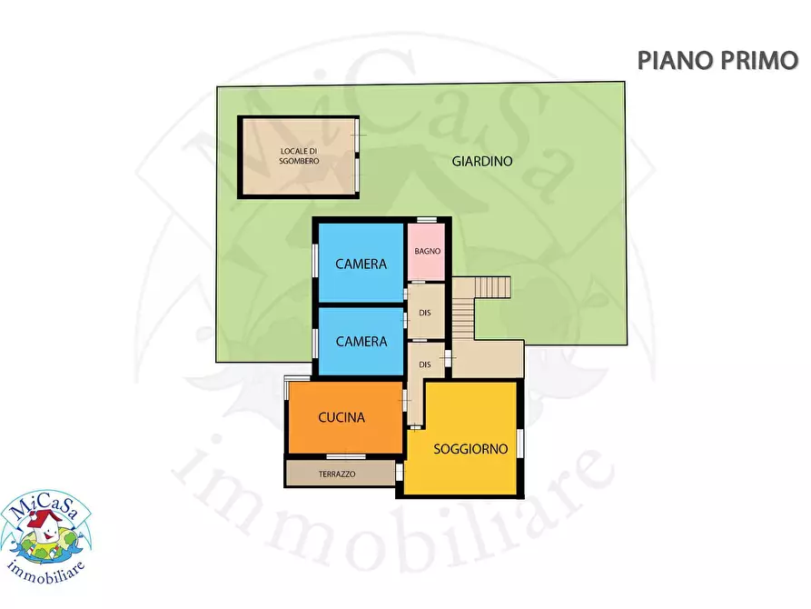 Immagine 3 di Multiproprietà in vendita  in via Colombo a Vicopisano