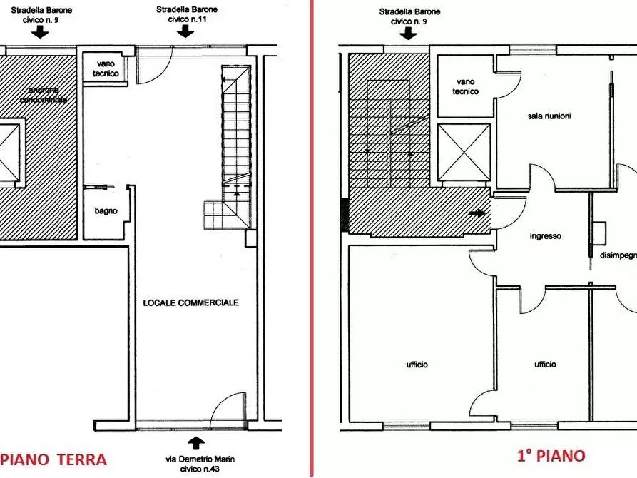 Immagine 22 di Ufficio in vendita  in Via Demetrio Marin a Bari