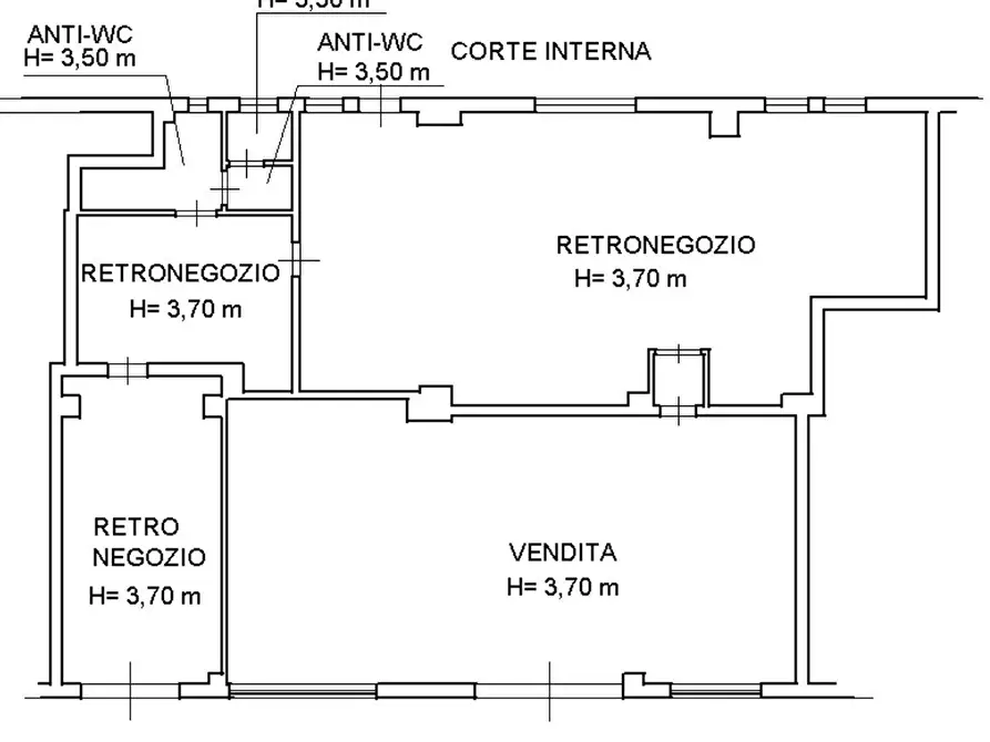 Immagine 10 di Locale commerciale in affitto  in via fanelli a Bari