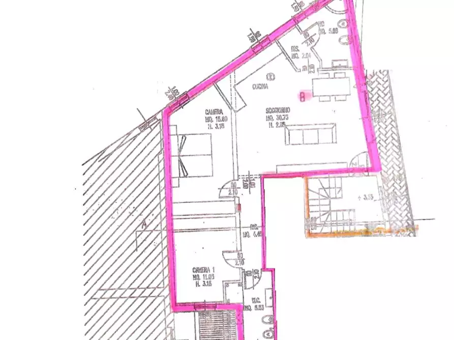 Immagine 6 di Appartamento in vendita  in via Verga a Osio Sotto