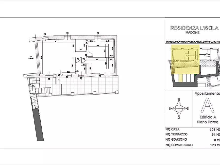 Immagine 16 di Appartamento in vendita  in via vittorio veneto a Madone