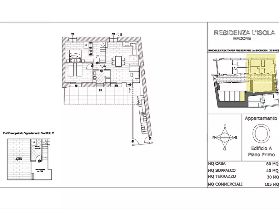 Immagine 21 di Appartamento in vendita  in via vittorio veneto a Madone