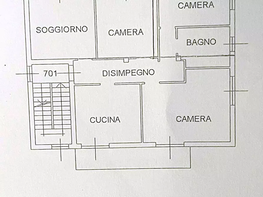 Immagine 20 di Appartamento in vendita  in via Puccini a Pontirolo Nuovo