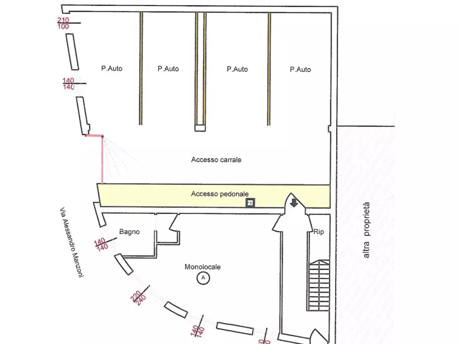 Immagine 14 di Appartamento in vendita  in Via Luigi Pirandello a Madone