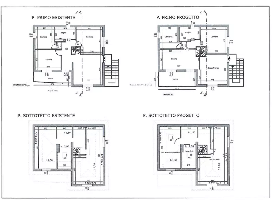 Immagine 20 di Villa in vendita  in Via domenico grassi a Capriate San Gervasio