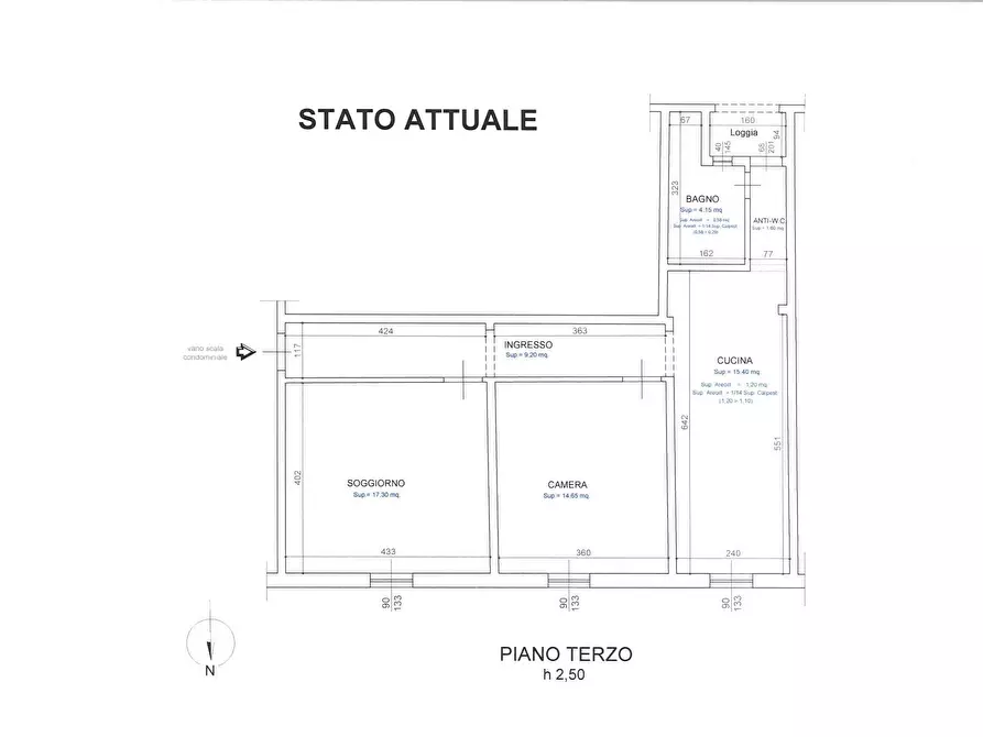 Immagine 22 di Appartamento in vendita  a Pontedera