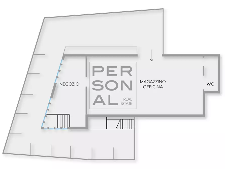 Immagine 1 di Capannone industriale in vendita  a Trento