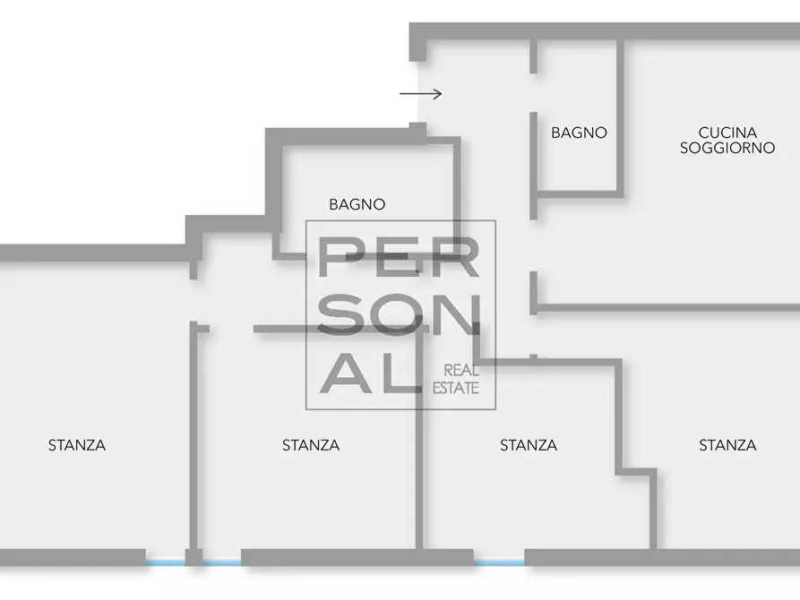 Immagine 16 di Appartamento in vendita  a Trento