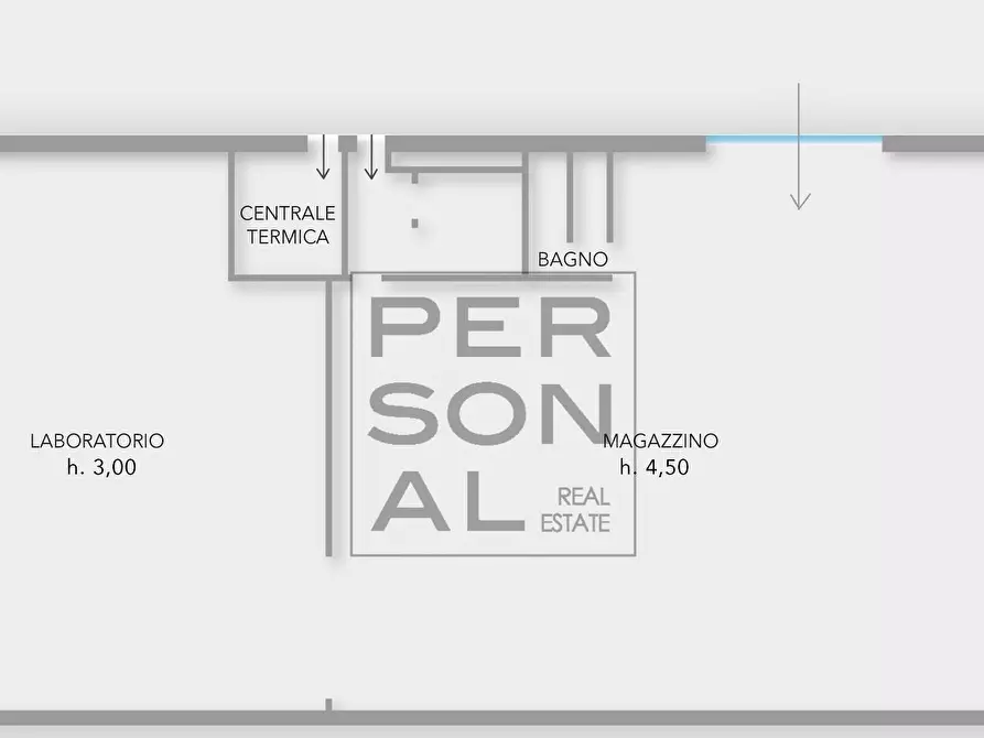 Immagine 1 di Capannone industriale in vendita  a Trento