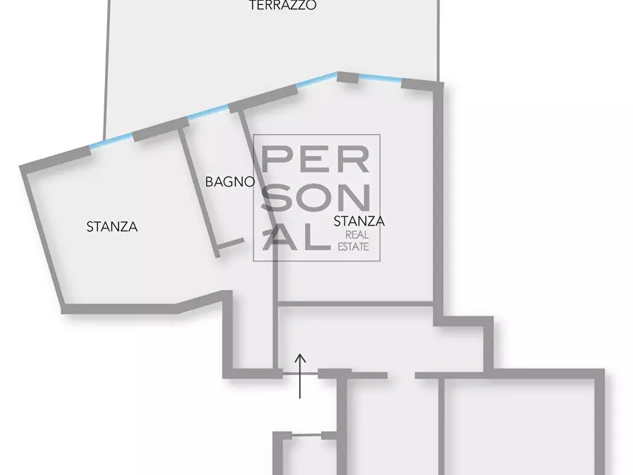 Immagine 2 di Appartamento in vendita  in Piazza Generale Cantore a Trento