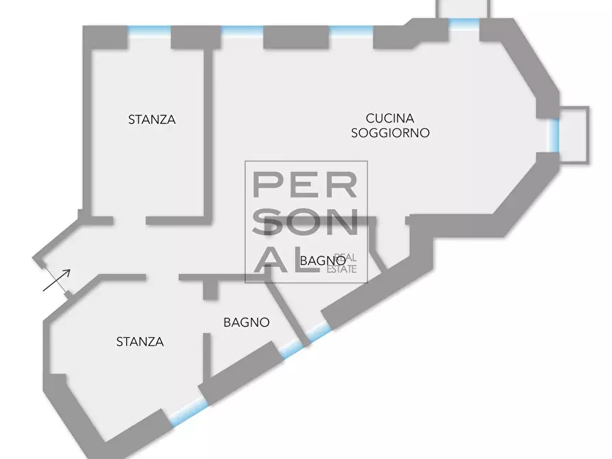 Immagine 3 di Appartamento in vendita  a Trento