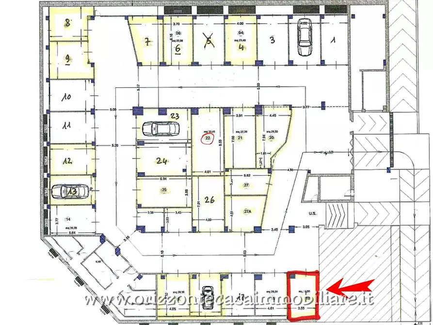 Immagine 5 di Box auto in vendita  in VIALE INDIPENDENZA a Ascoli Piceno
