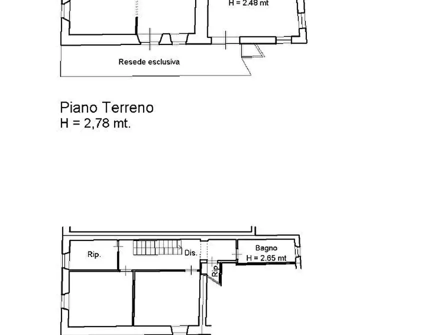 Immagine 30 di Casa semindipendente in vendita  a Lucca