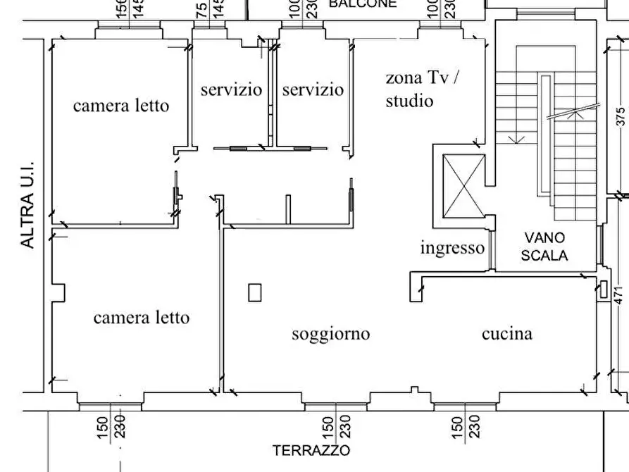 Immagine 21 di Appartamento in vendita  a Alessandria