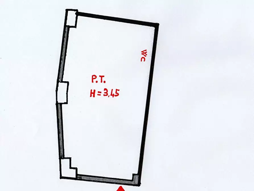 Immagine 5 di Locale commerciale in vendita  a Porto San Giorgio