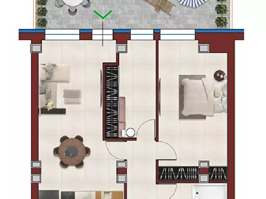 Immagine 8 di Appartamento in vendita  a Porto San Giorgio