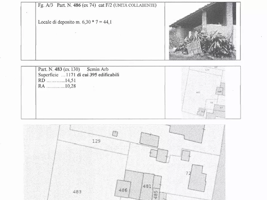 Immagine 2 di Terreno residenziale in vendita  in viale della resistenza sp 187 a Bressana Bottarone