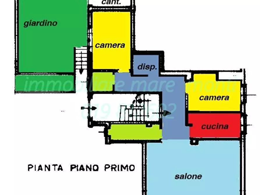 Immagine 2 di Appartamento in vendita  in via marconi a Celle Ligure