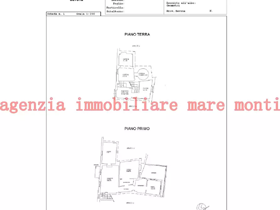 Immagine 17 di Villetta a schiera in vendita  in via roma a Quiliano