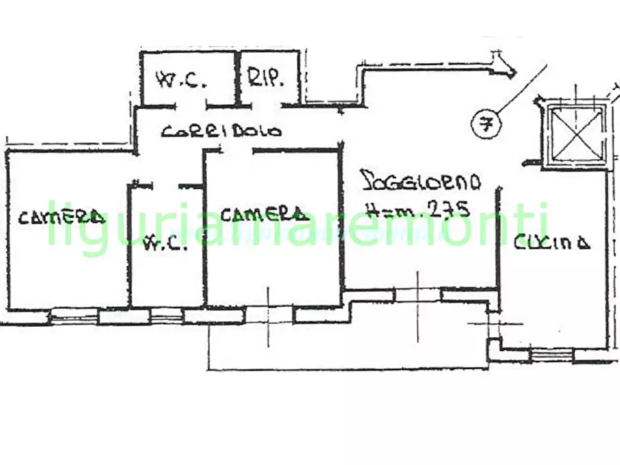 Immagine 3 di Appartamento in affitto  in via fornace a Millesimo