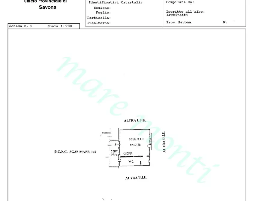 Immagine 13 di Appartamento in vendita  in via alessandria a Savona