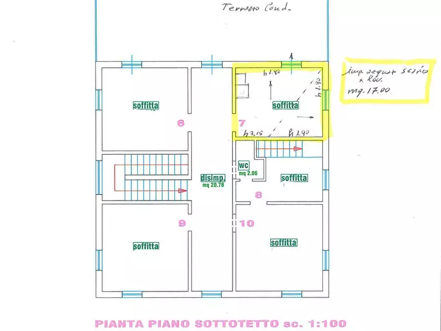 Immagine 21 di Appartamento in vendita  in Via G. Moretti a San Benedetto Del Tronto