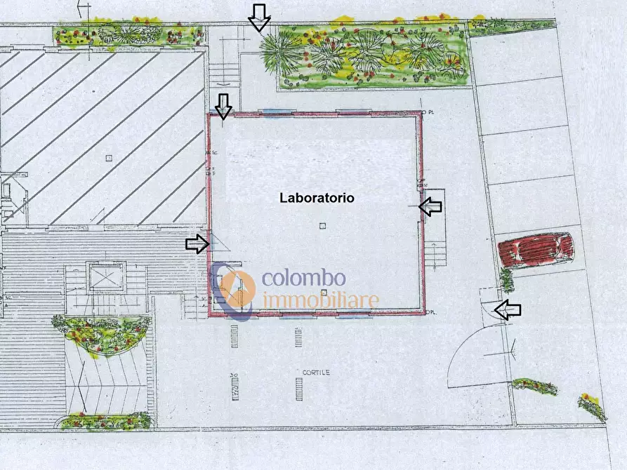 Immagine 2 di Laboratorio in vendita  in Via Gerbone a Busto Arsizio