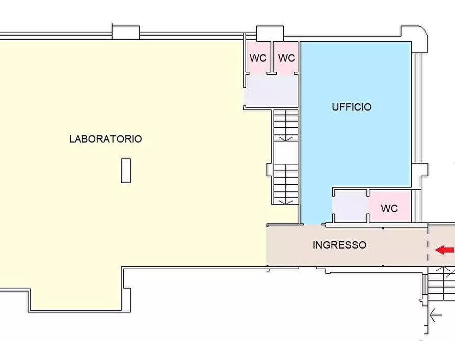Immagine 1 di Ufficio in affitto  in Via Torino a Magnago