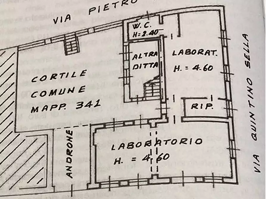 Immagine 2 di Laboratorio in vendita  in Via Roma a Legnano
