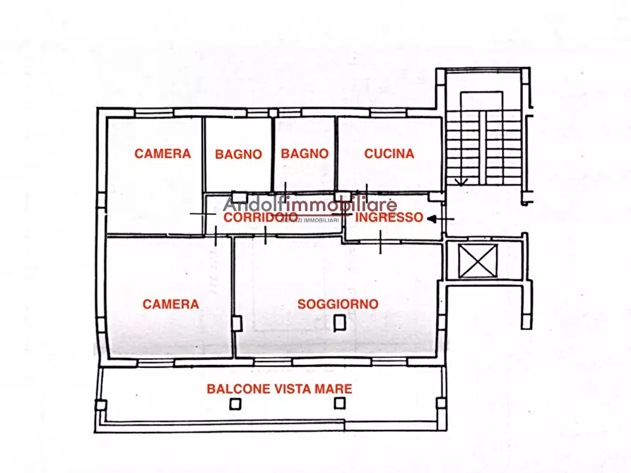 Immagine 18 di Appartamento in vendita  in Via Monte Tortona a Gaeta