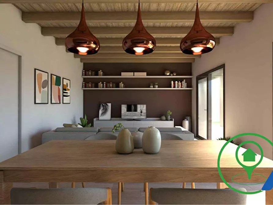 Immagine 1 di Casa bifamiliare in vendita  in via cerri a Goito