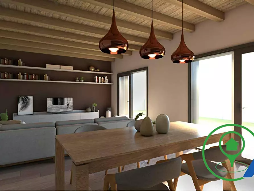 Immagine 2 di Casa bifamiliare in vendita  in via cerri a Goito