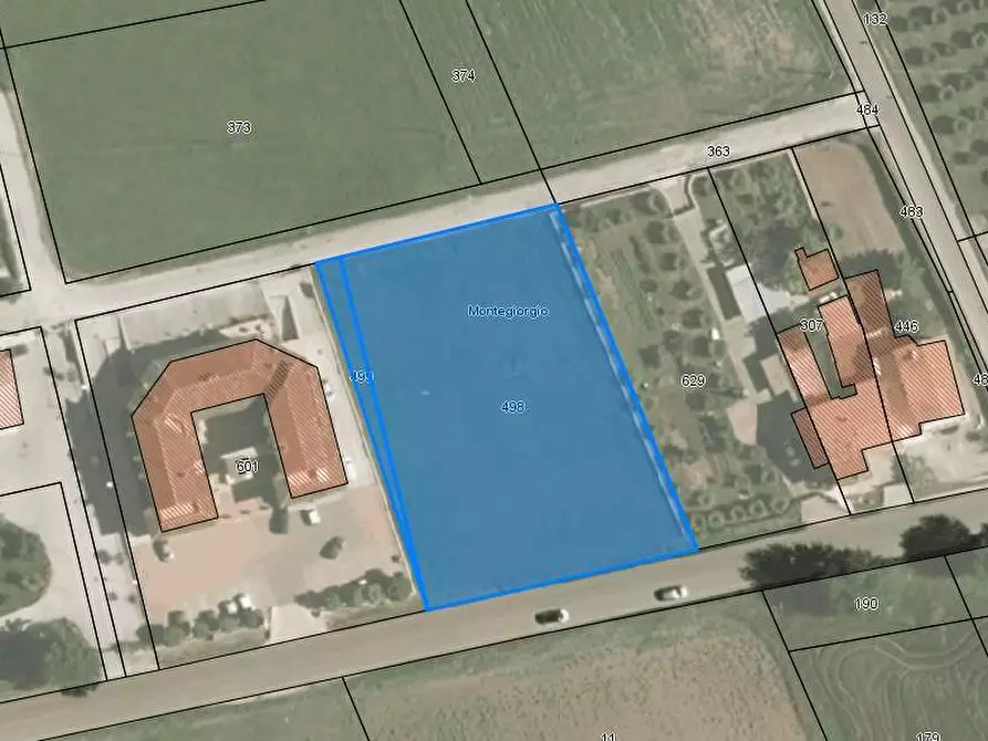 Immagine 2 di Terreno residenziale in vendita  in Località Piane di Monteverde a Montegiorgio