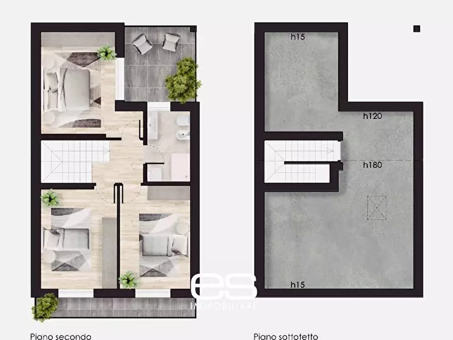 Immagine 16 di Villa in vendita  in Via Vittorio Veneto a Veduggio Con Colzano